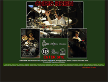 Tablet Screenshot of chrisbrien.com